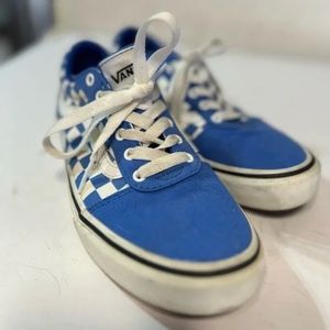Vans Kids Sneakers Checkered blue